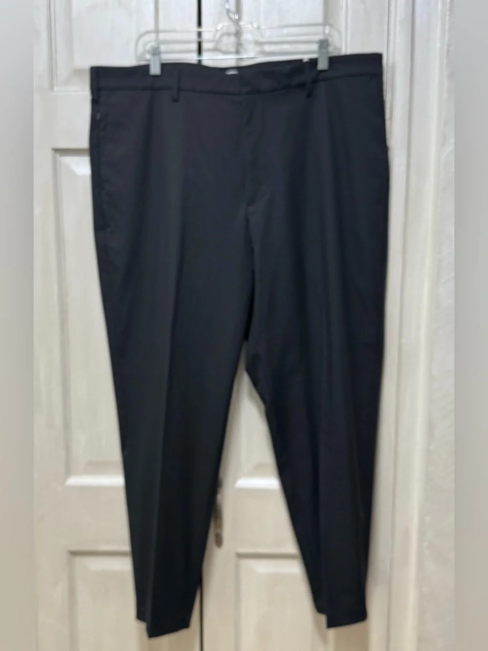 BR Standart Banana Republic Black Standart Fit Crop Zip Leg Mans Pants Size 38R